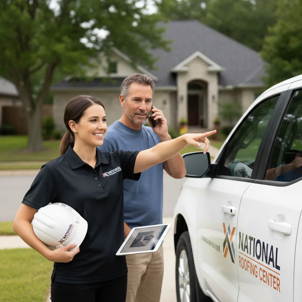 National Roofing Center customer support in Rubicon